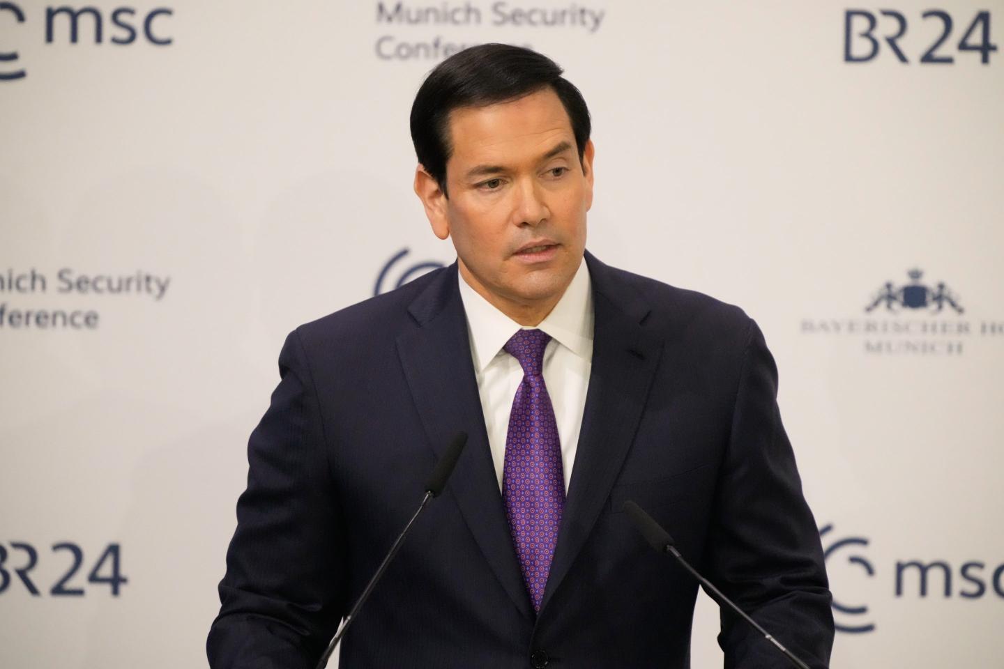 Rubio backs Trump policy while telling trans-Atlantic allies ‘our home may be in the Western hemisphere, but we will always be a child of Europe’