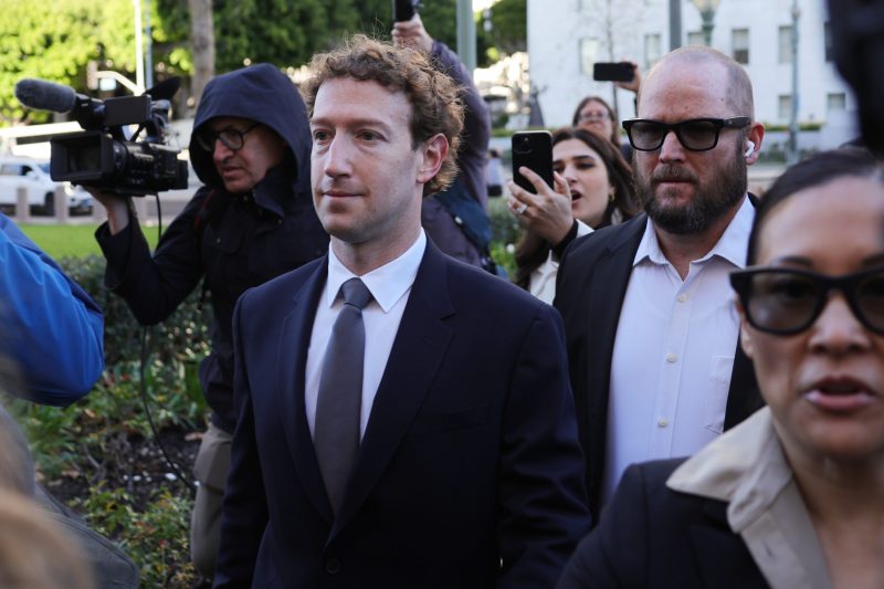 Zuckerberg on the stand amid claims Meta failed to protect kids online