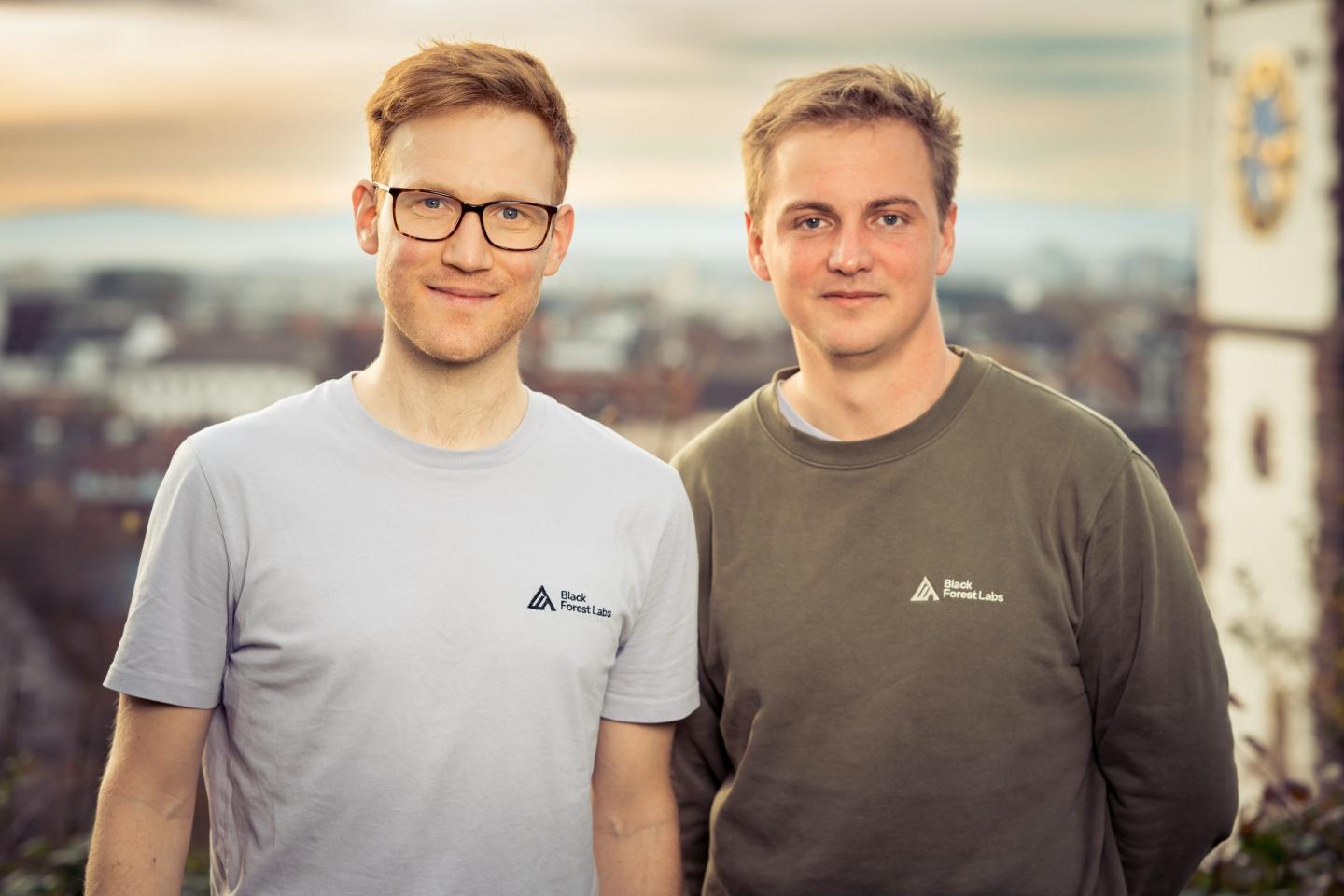 robin rombach (right) and andreas blattman (left)