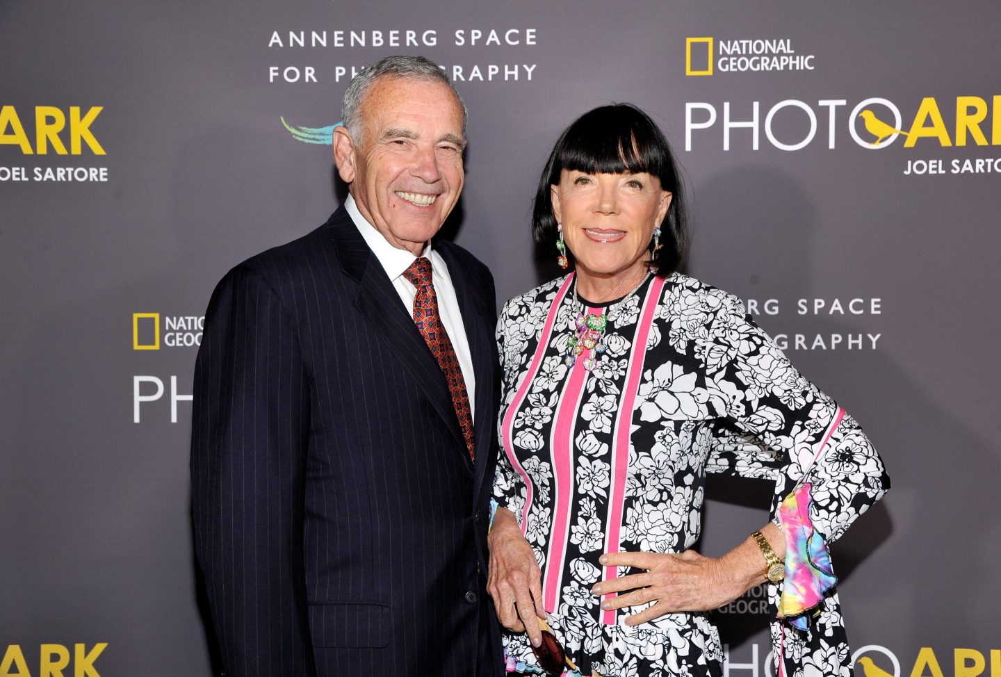 Photo of Ed Roski Jr. (left) and Gayle Roski