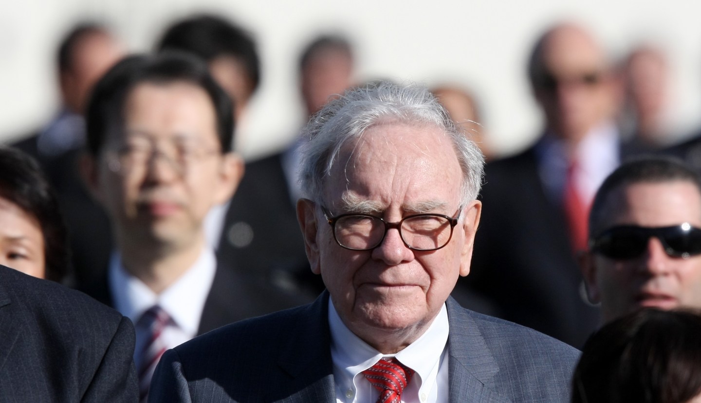 Investor Warren Buffett, pictured during a trip to Japan in 2011.