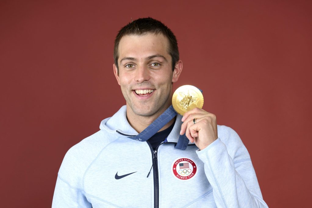 Ryan Held, a two-time gold medal Olympic swimmer and risk analyst at Goldman Sachs.