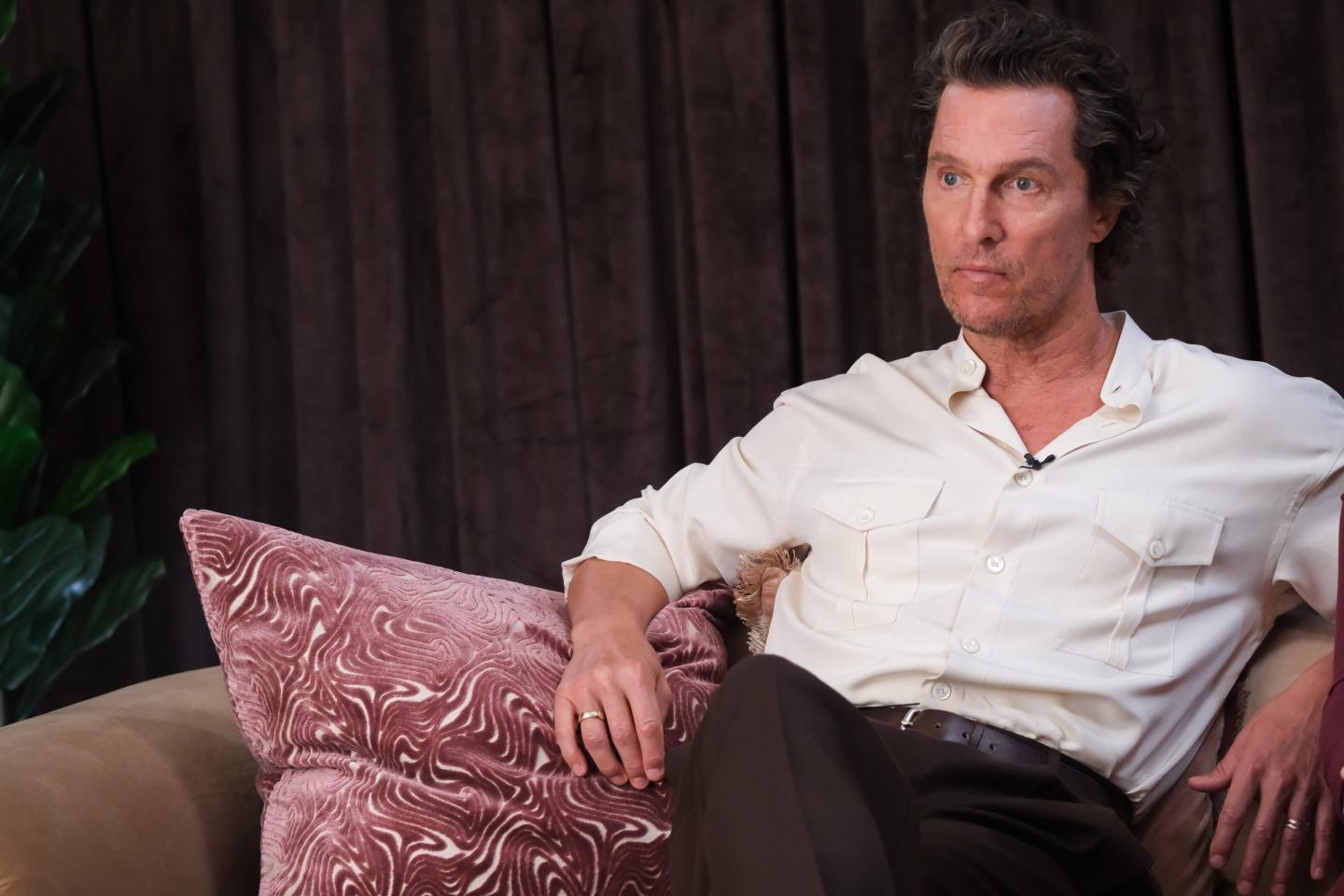 Matthew McConaughey of "The Lost Bus" at the Variety Studio during the Toronto International Film Festival held at The St. Regis Toronto on September 06, 2025 in Toronto, Canada.