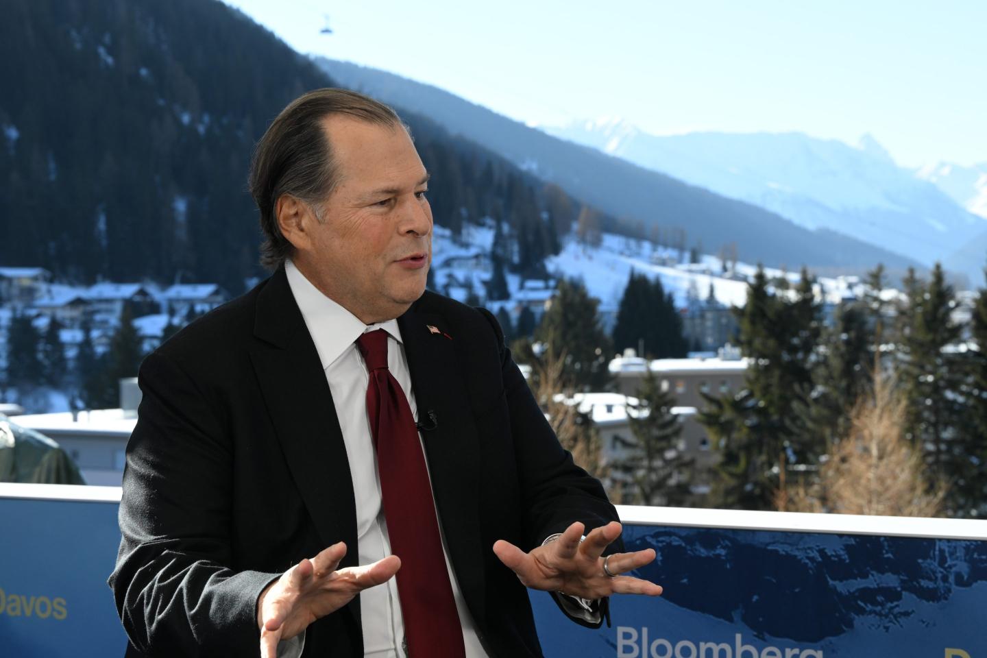 Marc Benioff's Salesforce is just one software as a service company whose stock has taken a beating in recent days.