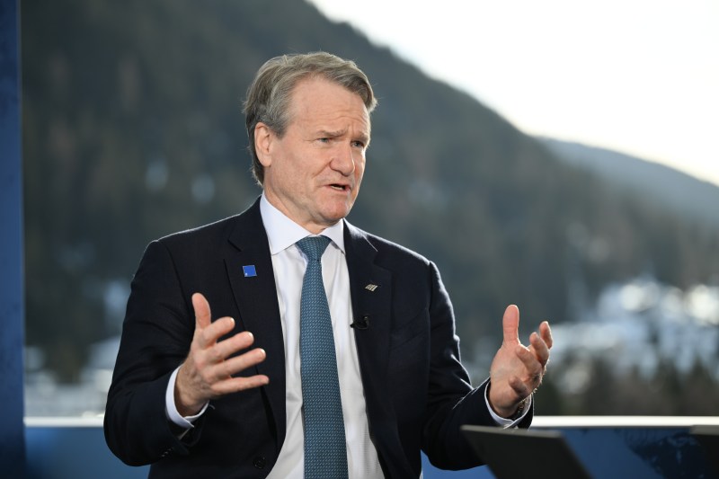 Brian Moynihan isn’t so worried about an AI jobs bloodbath, pointing to a 1960s theory that computers would end all management roles