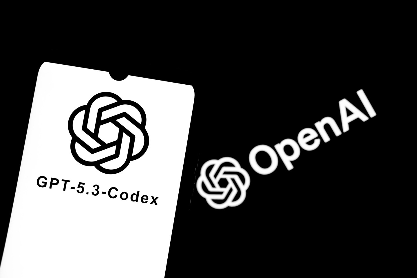 Illustration of OpenAI logo and Codex
