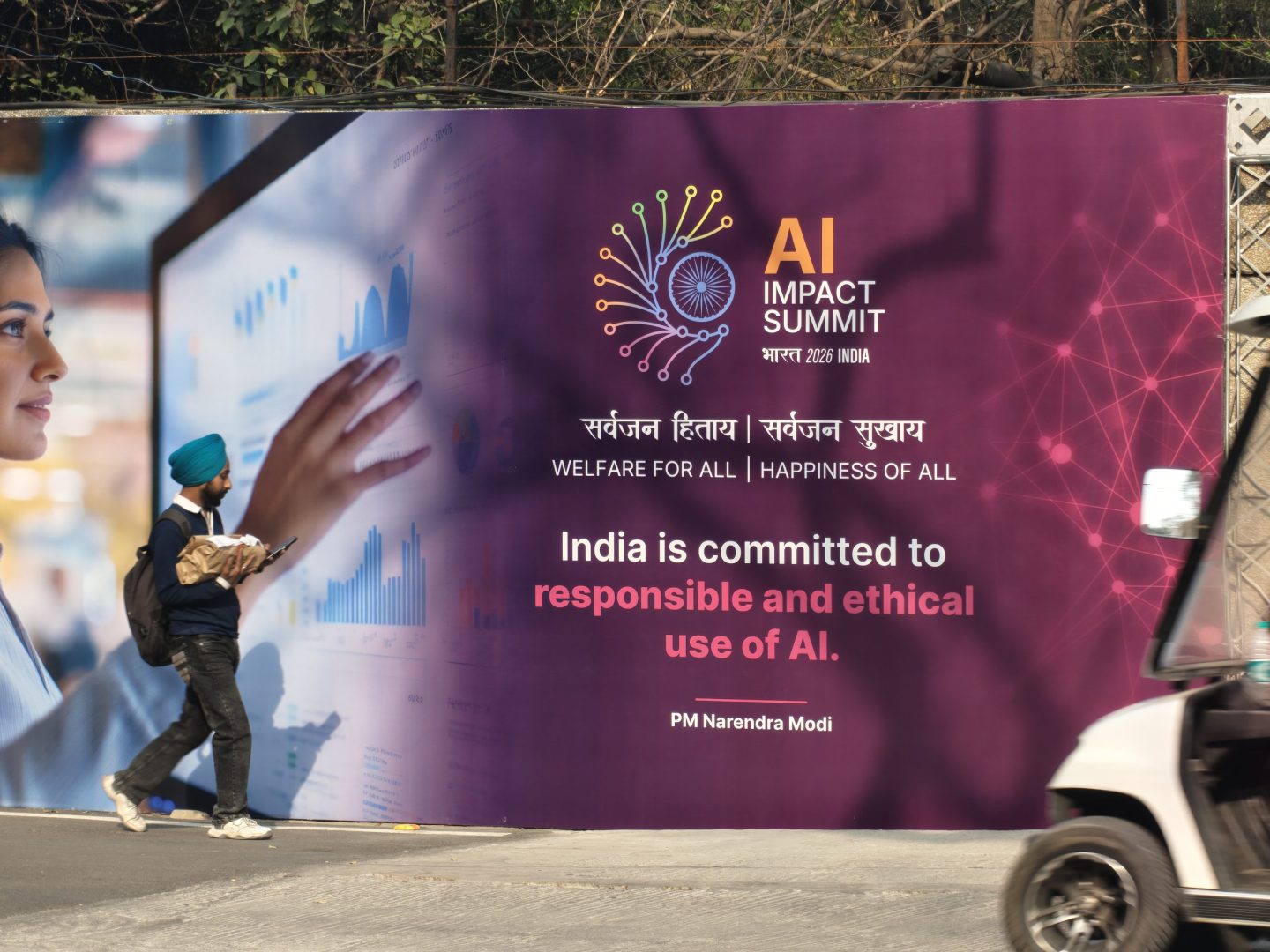 Poster for India AI Summit.