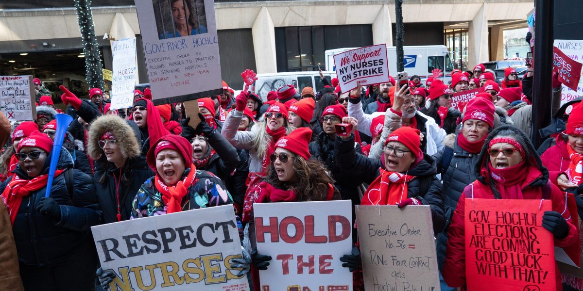 New York nurses union wins 12% raise, AI safeguards in a tentative deal to end monthlong strike