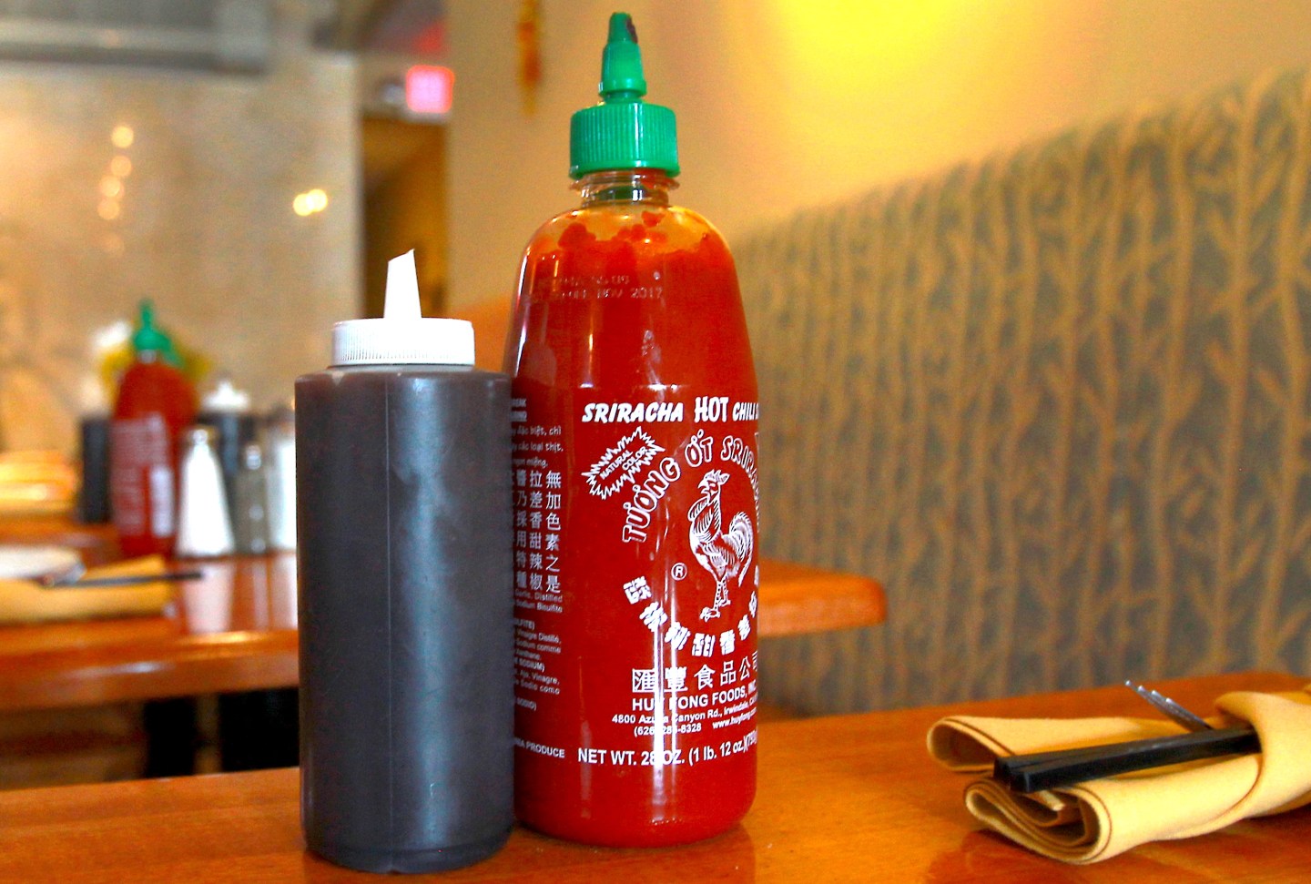 Photo: Sriracha hot sauce