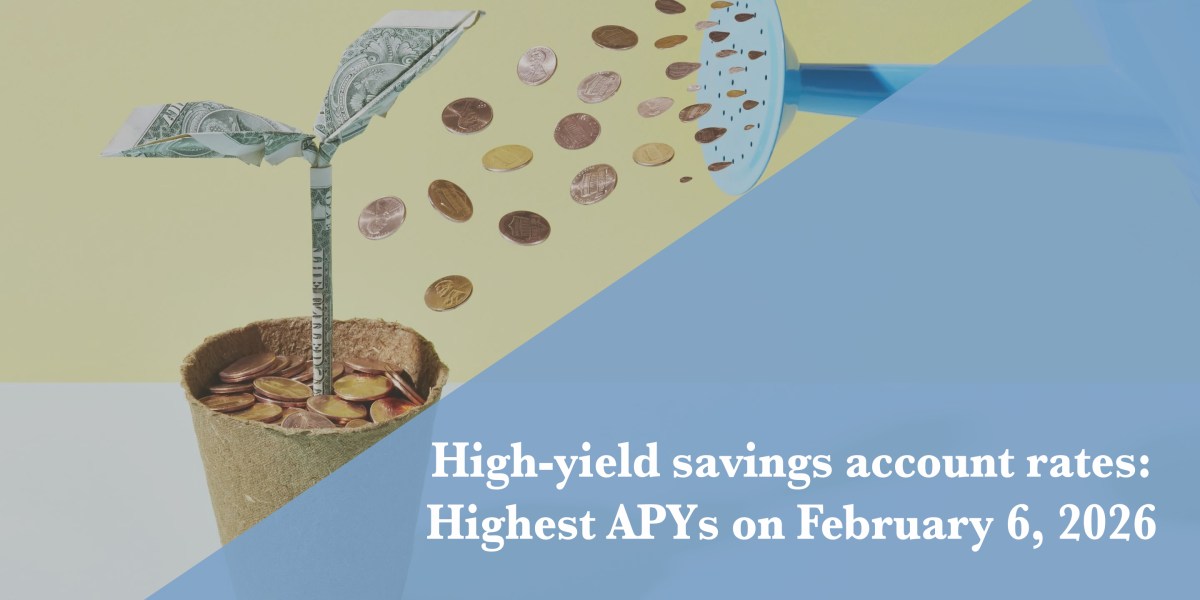 Today’s top high-yield savings rates: Up to 5.00% on Feb. 6, 2026