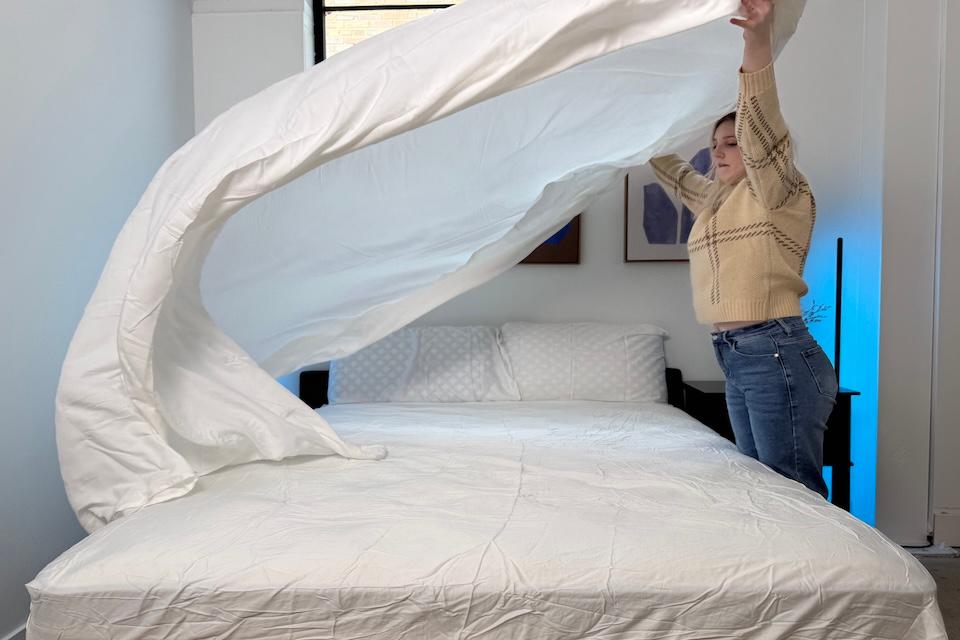 Cozy Earth as best cooling sheets