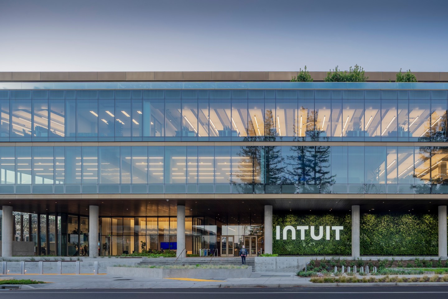 Intuit global headquarters in Mountain View, Calif.