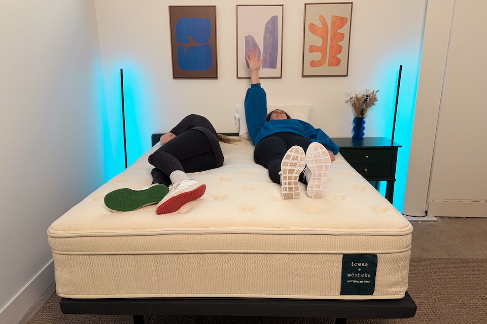 Leesa Natural Hybrid as best latex mattress