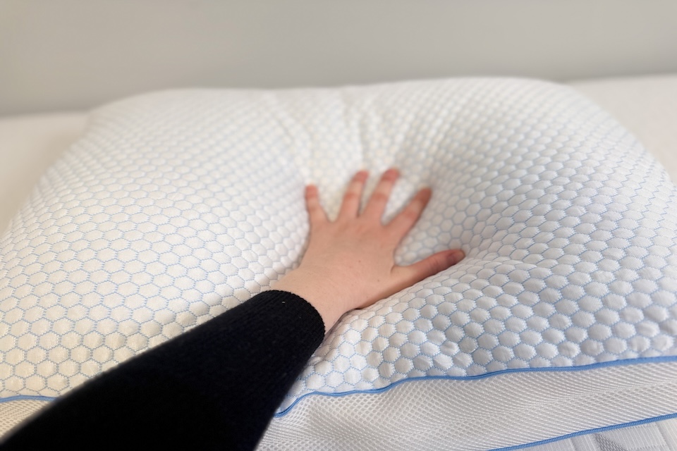 Nectar Tri-Comfort Cooling Pillow as best memory foam pillo