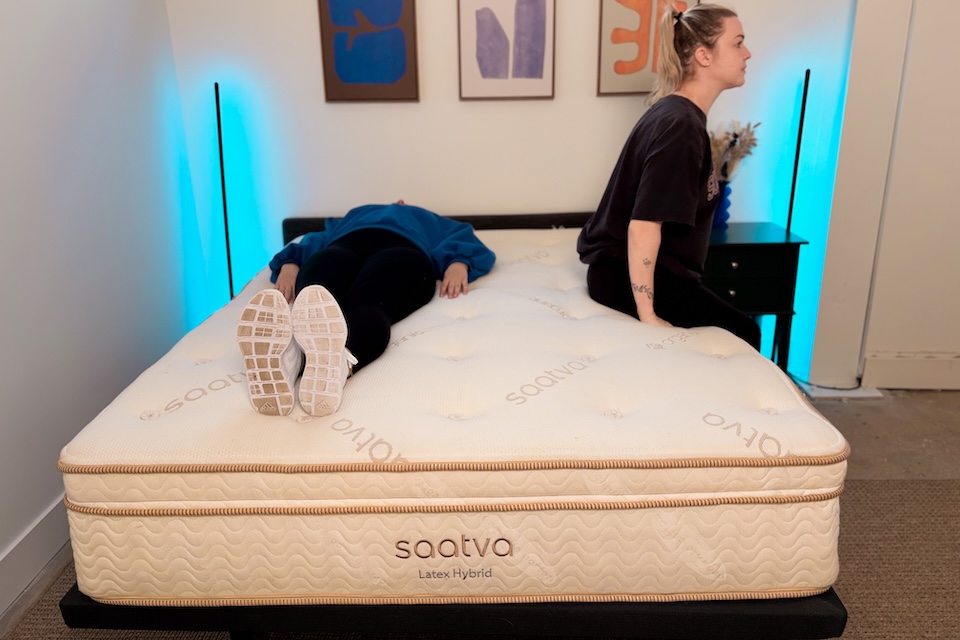 Saatva Latex Mattress as best latex mattress