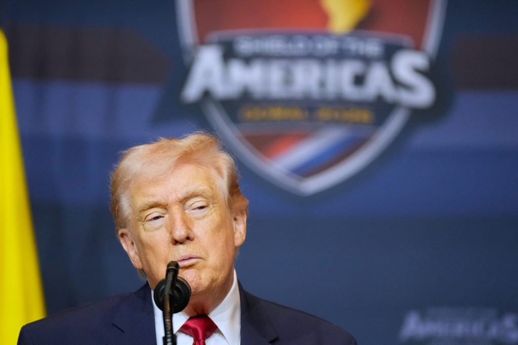 Trump calls on leaders at Shield of the Americas summit to use their ...