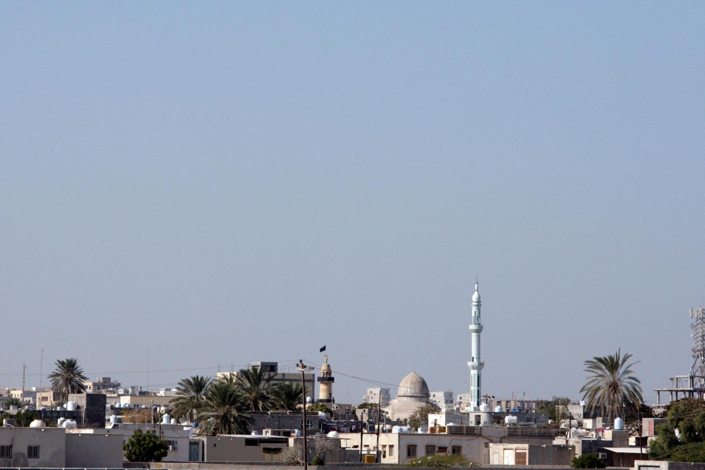 A view of the island of Qeshm, which oversees the strategic waterway of the Strait of Hormuz, Iran, on Dec. 24, 2011.