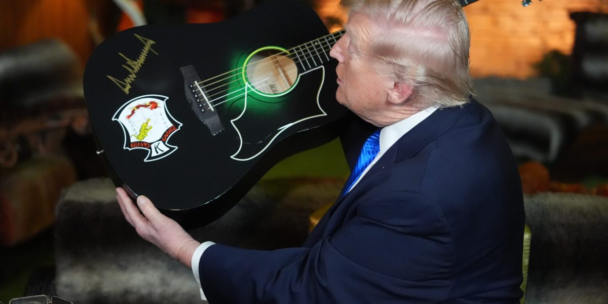 As planes crash at airports and war rages in Iran, Trump visits Graceland | Fortune