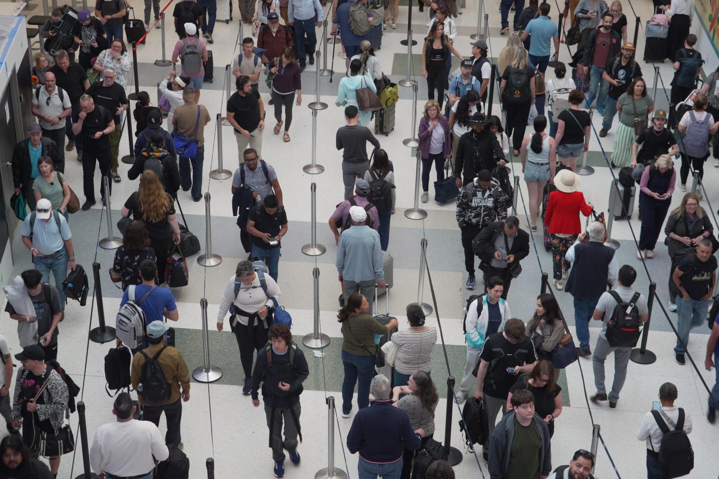 lines at airport
