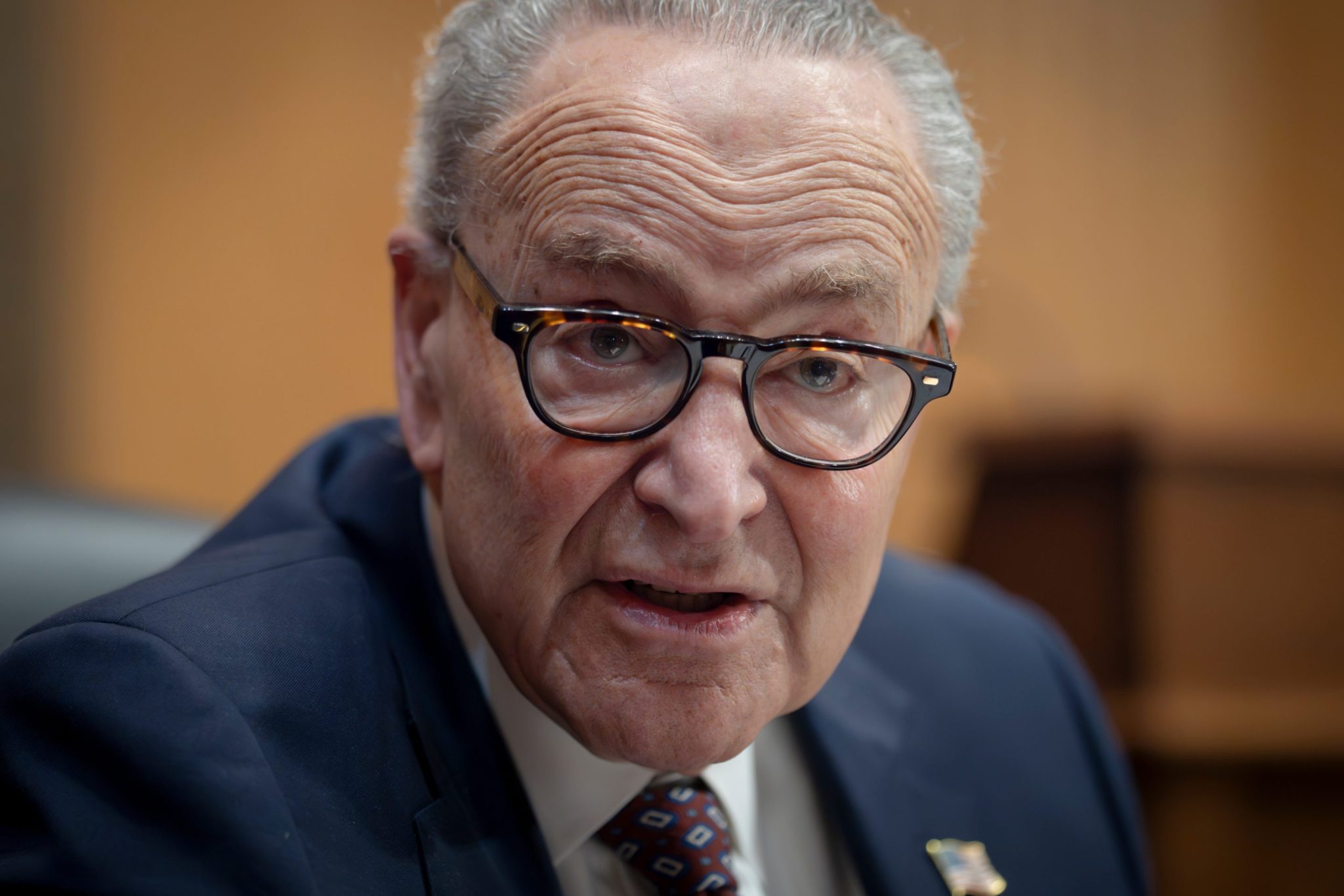 Democrats in disarray as rank and file clash with Chuck Schumer’s plan to run elderly moderates in must-win races