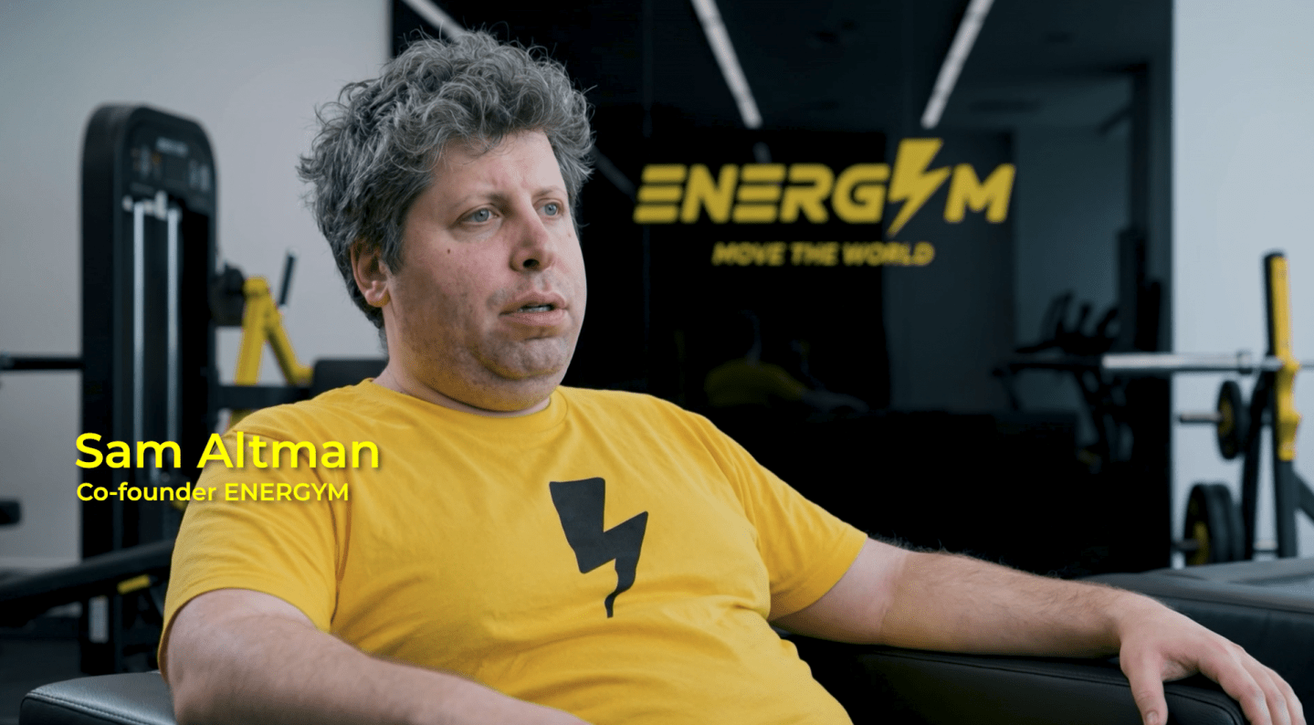 An AI-generated image of an aged up Sam Altman, the CEO of OpenAI