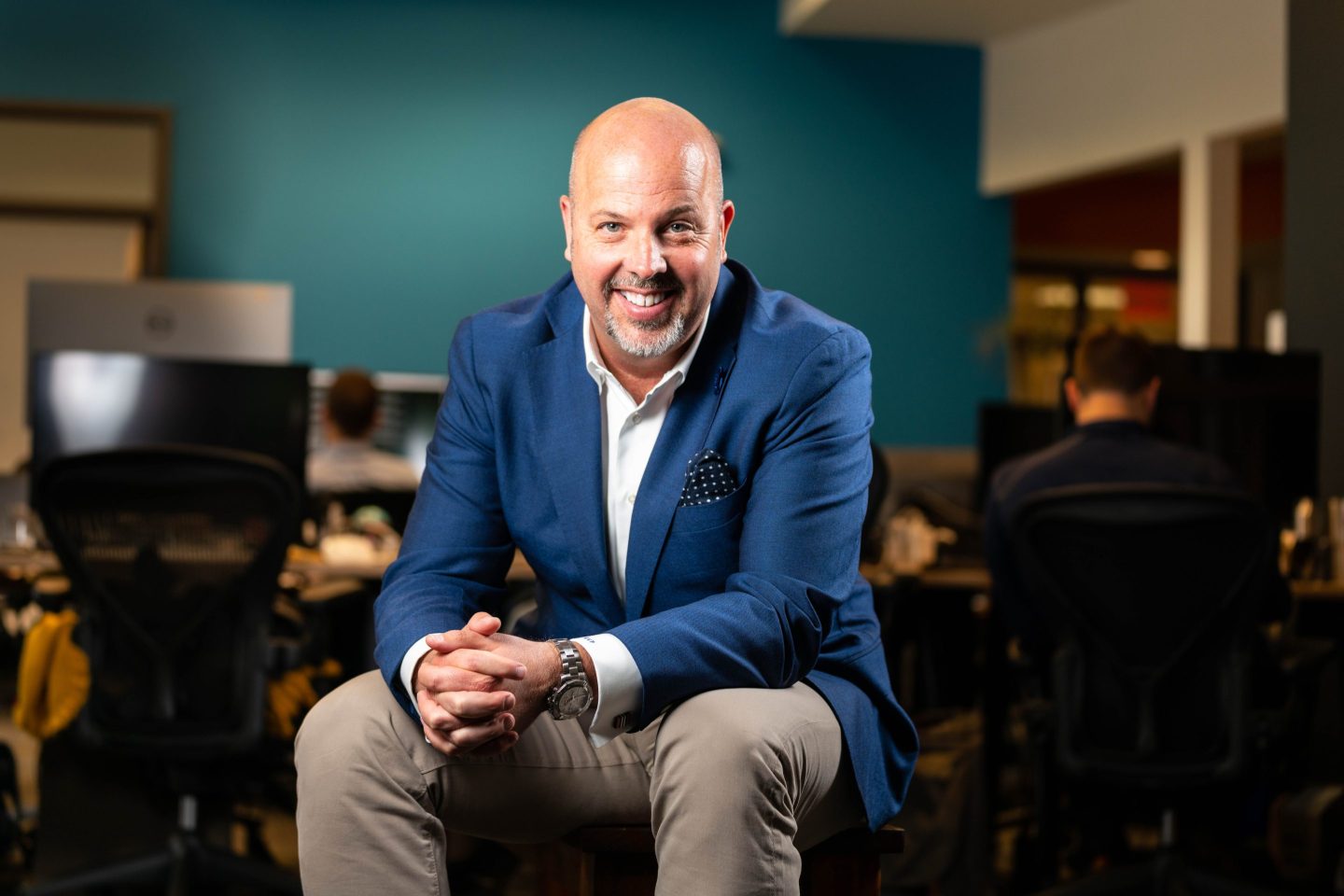 Bill Powers smiles at the camera