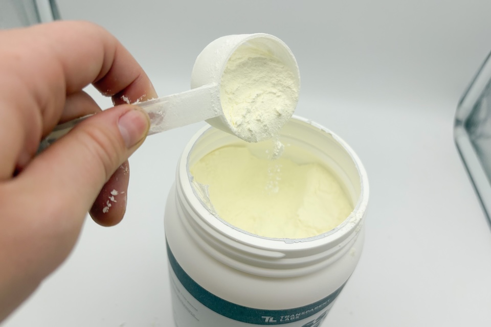 Transparent Labs as best colostrum supplement