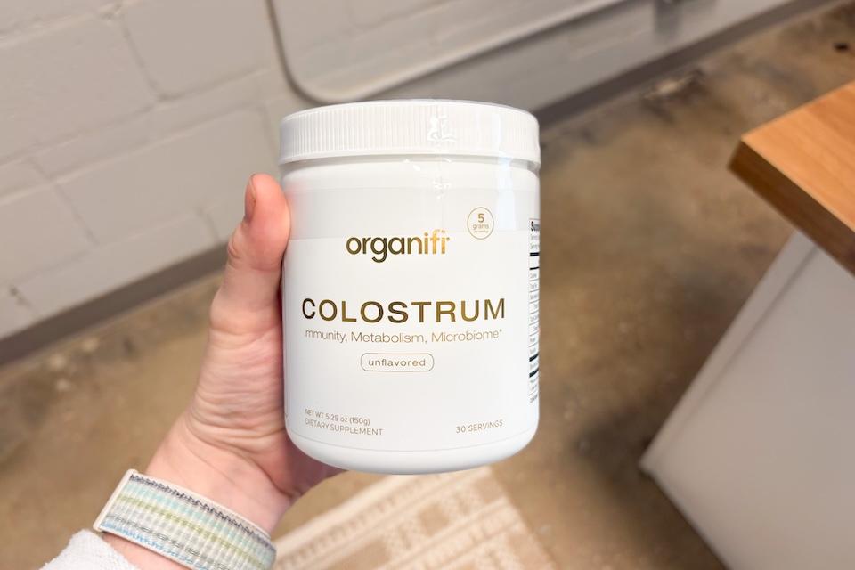 Organifi as best colostrum supplement