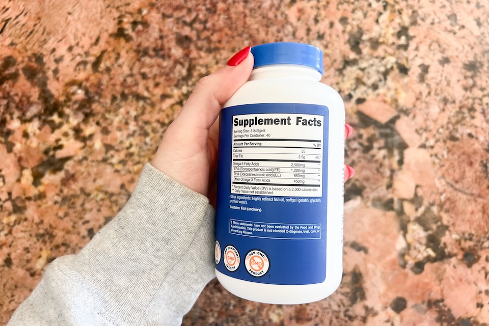 Nutricost as best omega-3 supplement