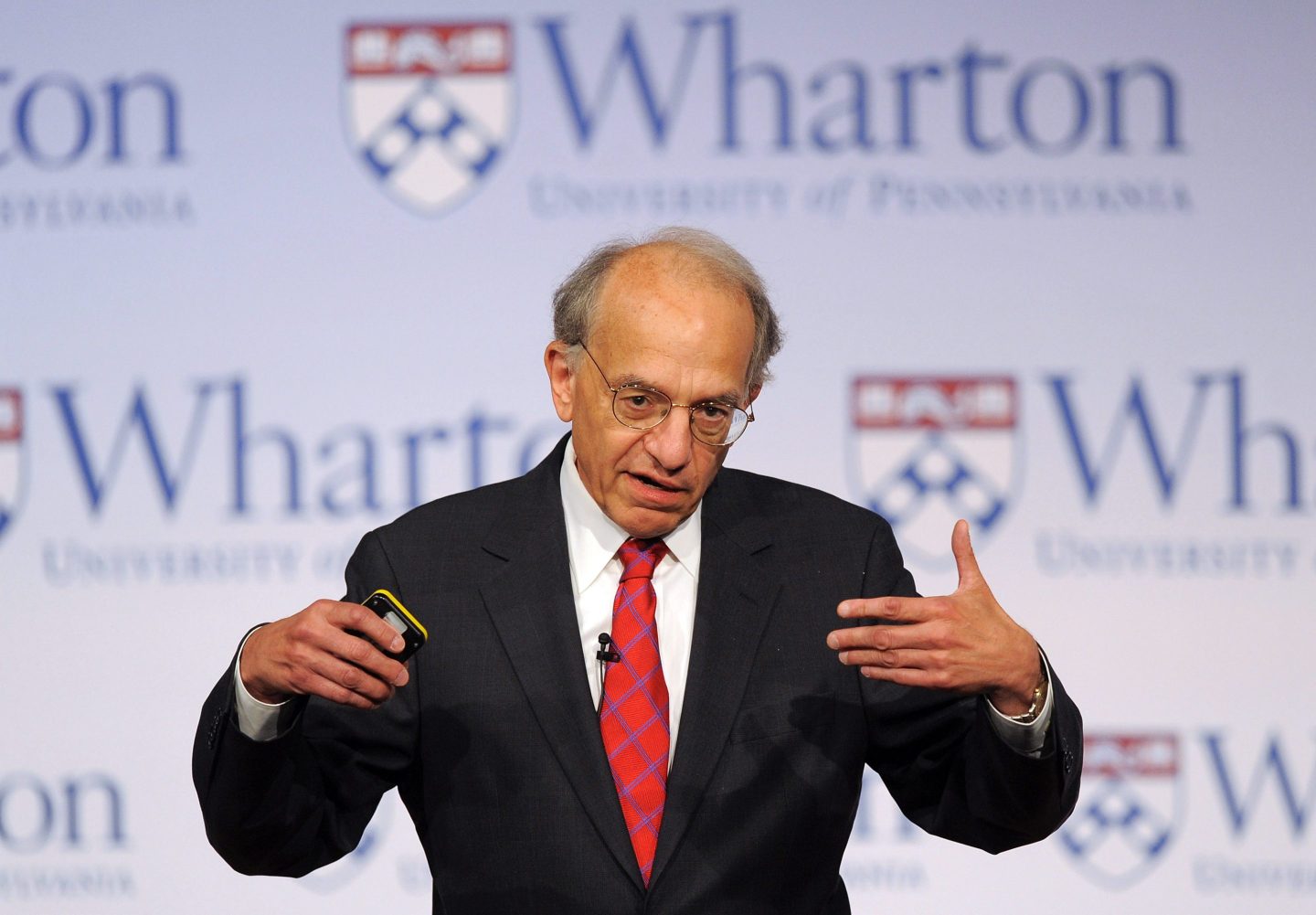 Jeremy Siegel, the Russell E. Palmer Professor of Finance at the Wharton School, speaks during the Wharton Global Alumni Forum in Madrid, Spain, on Thursday, June 24, 2010.