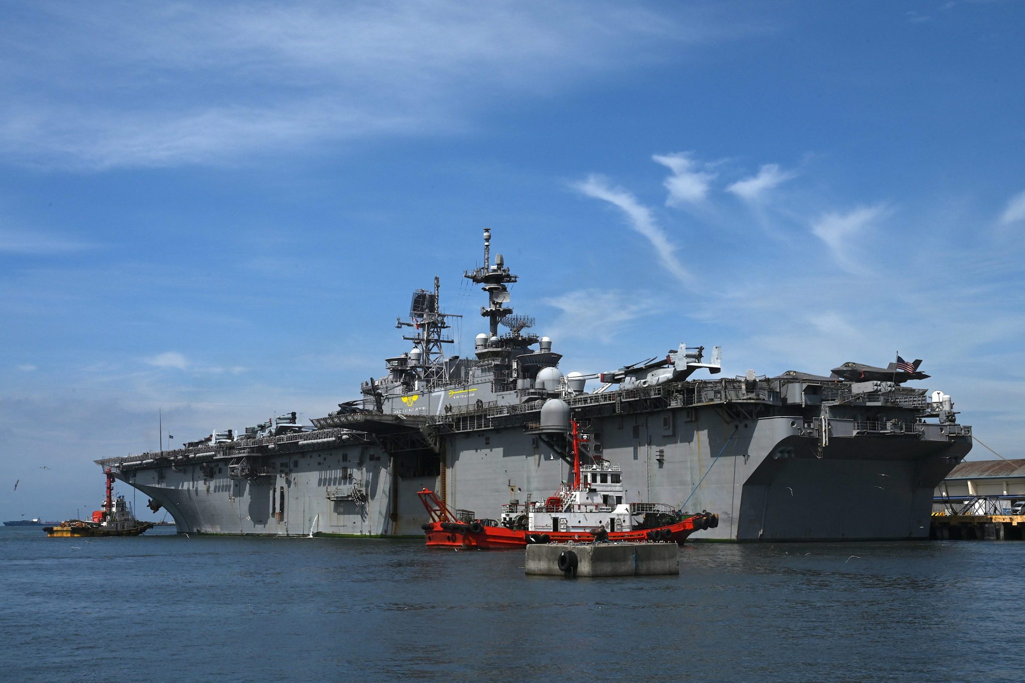U.S. to send 2,500 Marines and an amphibious assault ship to Mideast, pulling them from waters near Taiwan