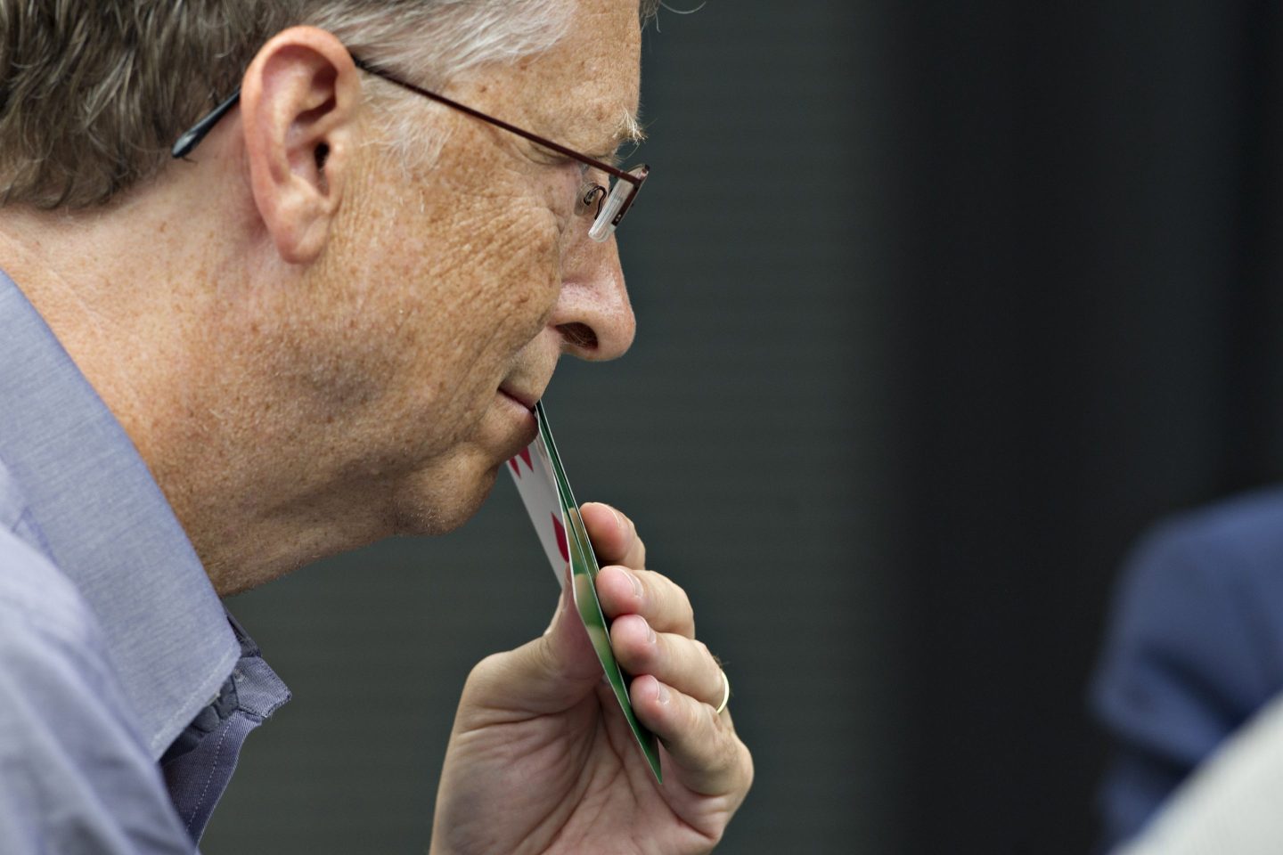Bill Gates, chairman of Microsoft Corp. plays bridge during an event at <a href="https://fortune.com/company/berkshire-hathaway/" target="_blank">Berkshire Hathaway</a> Inc. annual shareholders meeting in Omaha, Nebraska, U.S., on Sunday, May 6, 2012. Berkshire Hathaway Inc. investment managers Todd Combs and Ted Weschler receive $1 million salaries and can earn more if their bets beat the Standard & Poor's 500 Index, Buffett said Sunday. Photographer: Daniel Acker/Bloomberg via Getty Images