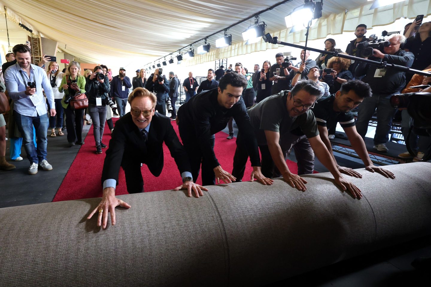 Not one Best Picture Oscar nominee was made in Hollywood this year—a sign of an industry in crisis