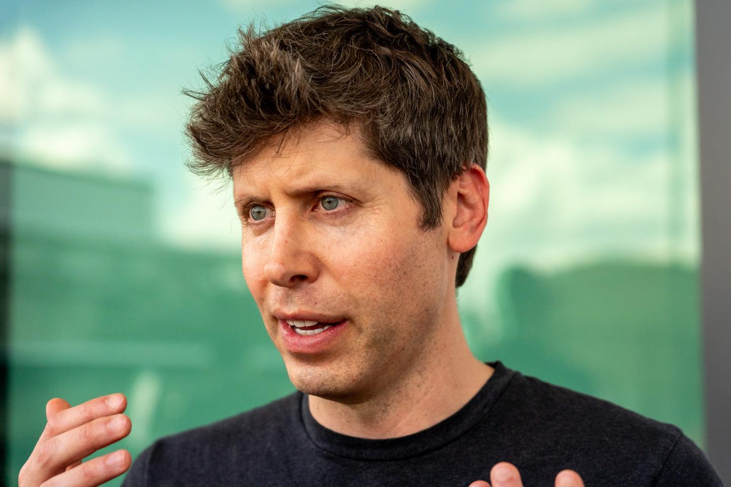 Sam Altman speaking.