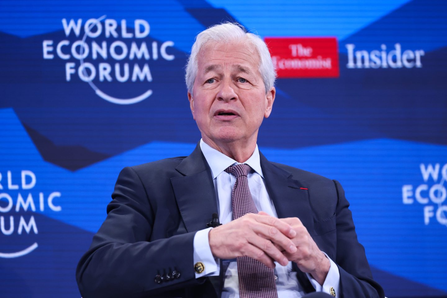 Jamie Dimon says Trump’s $5 billion JPMorgan Chase lawsuit has ‘no merit,’ but admits he’d be angry about debanking too