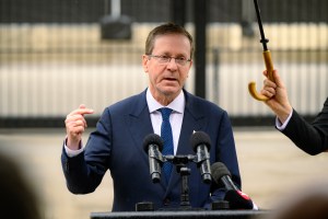 Israeli president’s message to CEOs in D.C.: ‘We need to be steadfast, take a deep breath, and finis ...