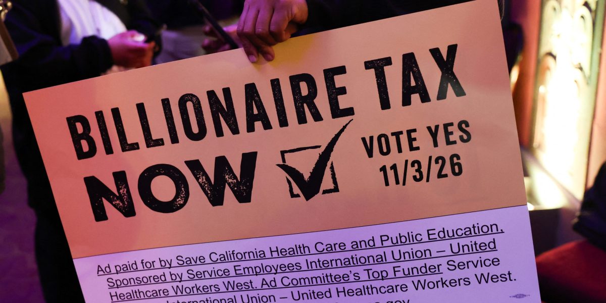Only 6 billionaires left California over its proposed wealth tax — but they took billion in potential revenue with them Only 6 billionaires left California over its proposed wealth tax — but they took billion in potential revenue with them