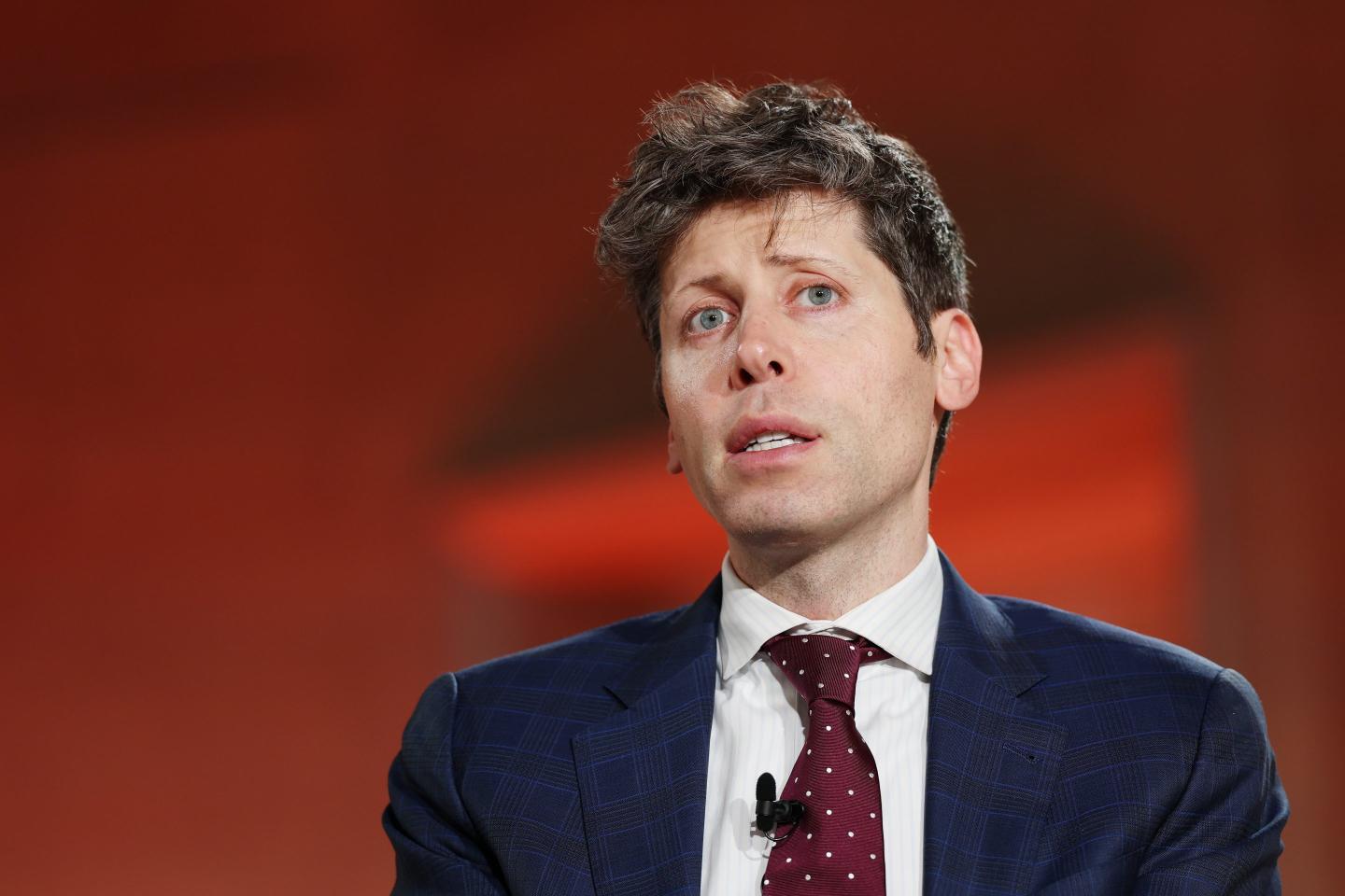 OpenAI CEO Sam Altman at the BlackRock Infrastructure Summit, March 11, 2026, in Washington, D.C.