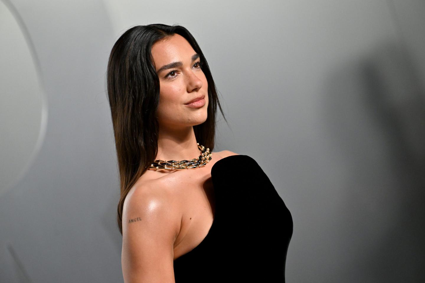 Dua Lipa poses