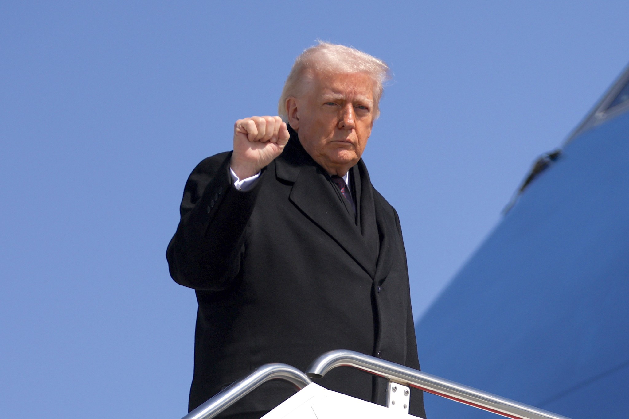 On Iran, Trump is open to a deal but he also has ‘a fist, wa