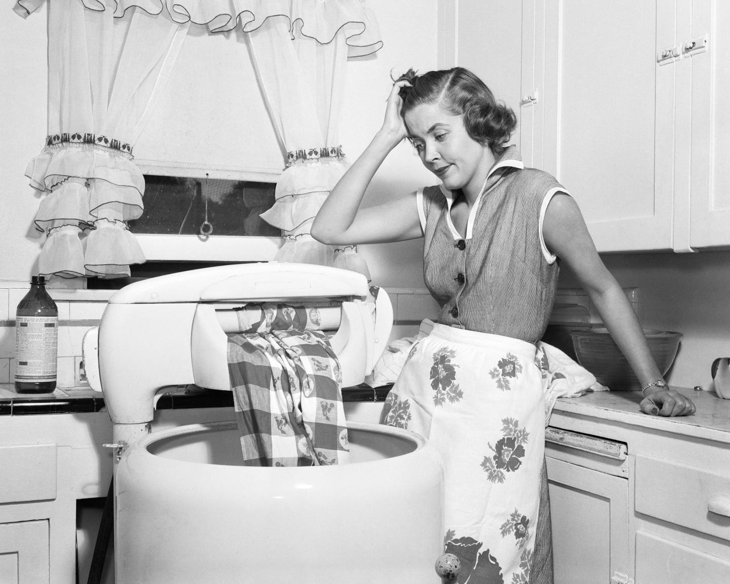 There are more women in the workforce, and women are earning more than men—but they are still doing more housework.