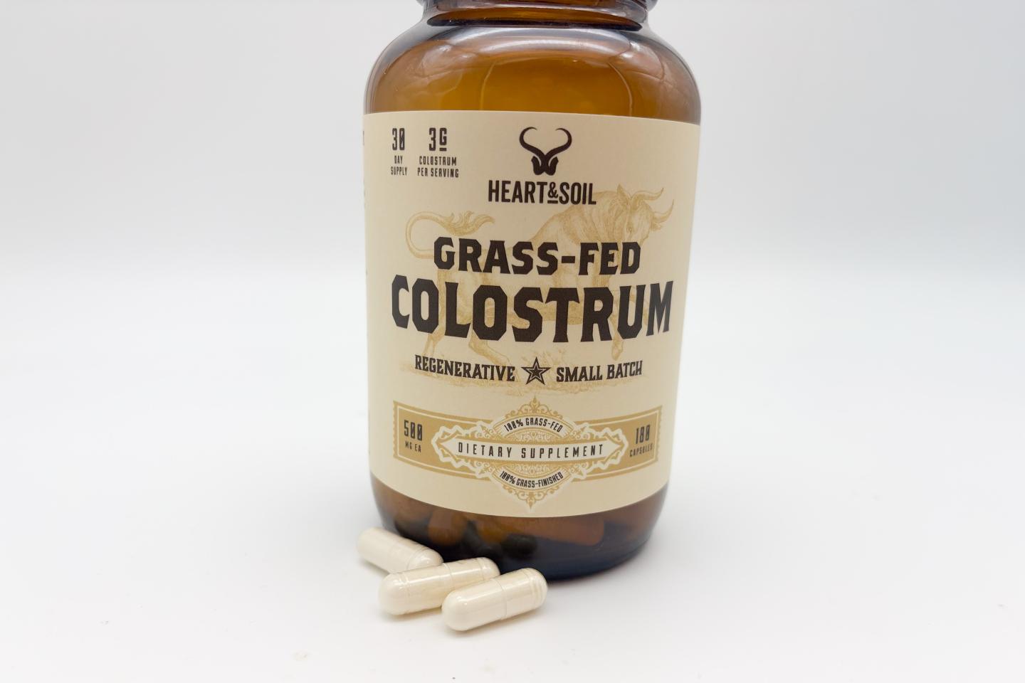 Heart & Soil Grass-Fed Colostrum 01