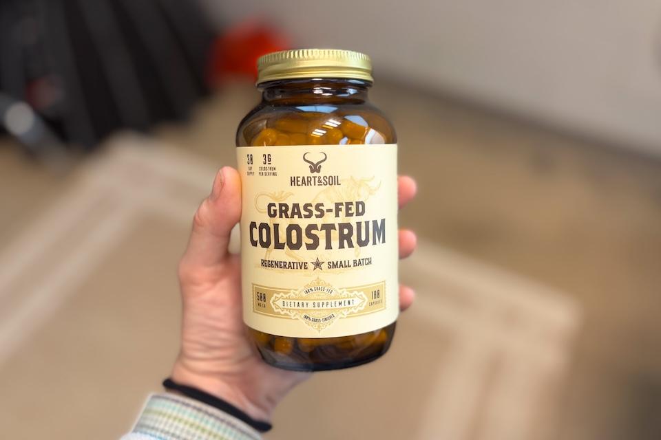 Heart and Soil Grass Fed as best colostrum supplement