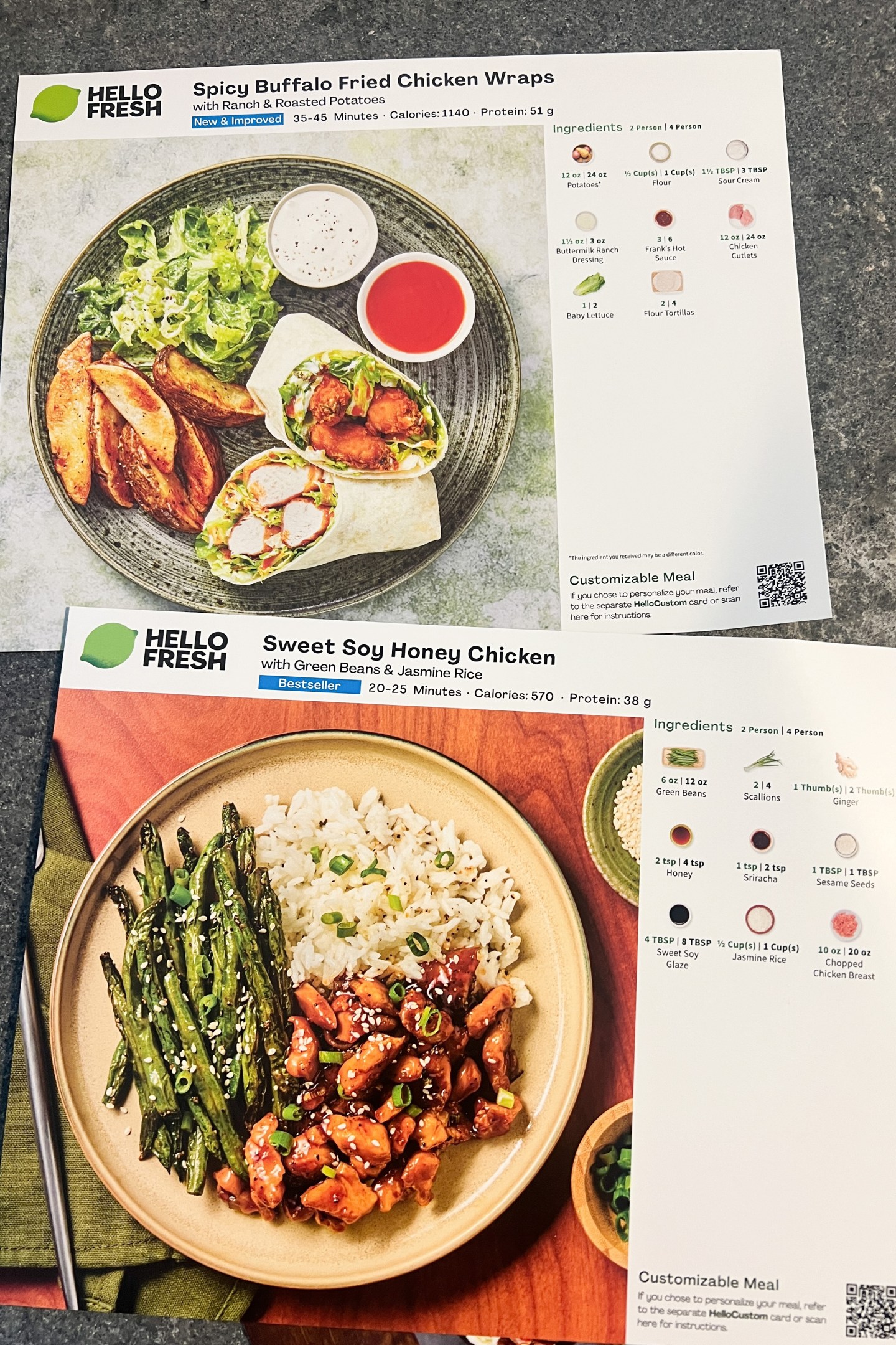HelloFresh Product Card 1