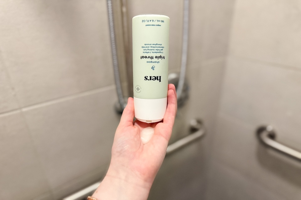 Hers as Best Shampoo for Thinning Hair