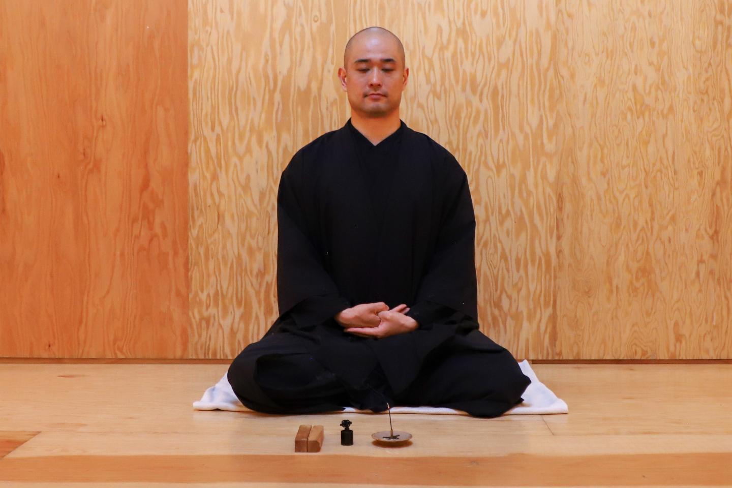 Toryo Ito, the vice abbot of the oldest Zen temple in Kyoto