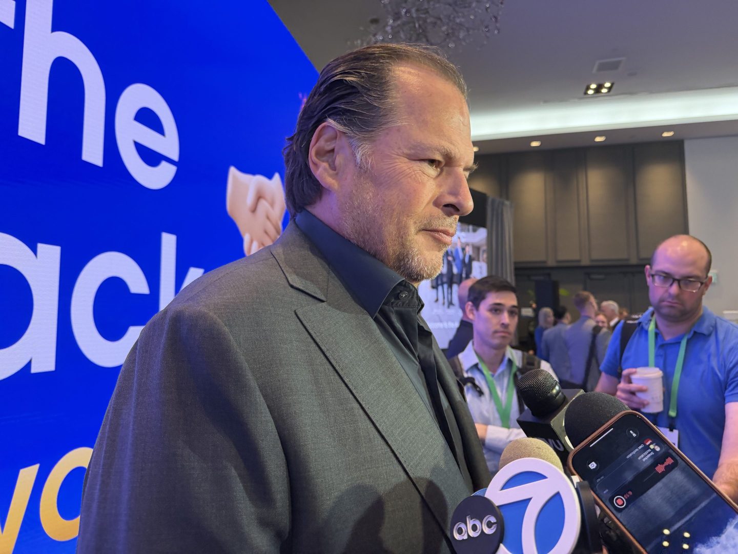 Salesforce CEO Marc Benioff.