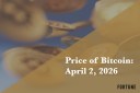 Current price of Bitcoin for April 2, 2026