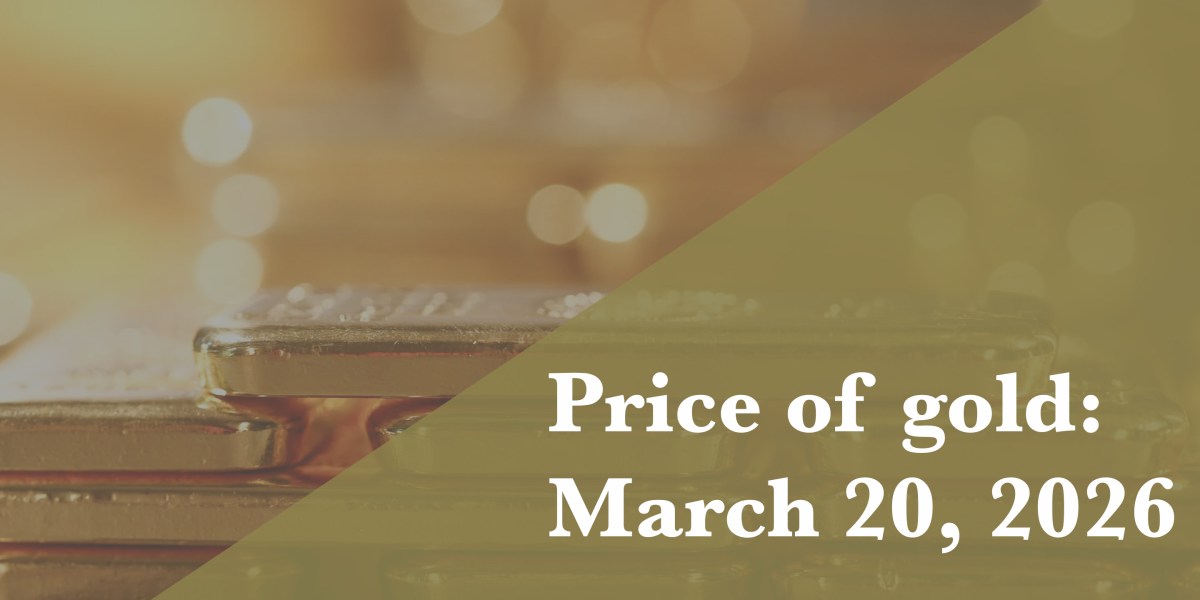 Current worth of gold: Month Day, Year