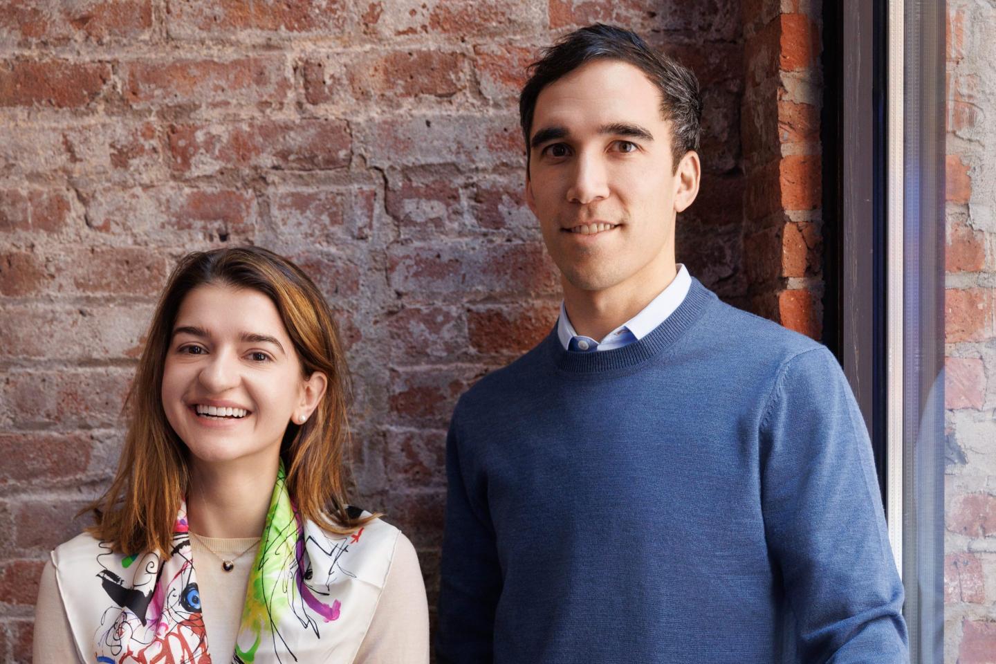 Valinor cofounders Lily Yarborough (left) and Connor Dougherty.